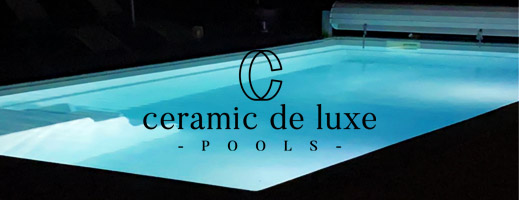 Ceramic de Luxe Pools inklusive Rollladenabdeckung